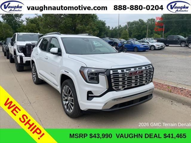 new 2026 GMC Terrain car, priced at $41,465