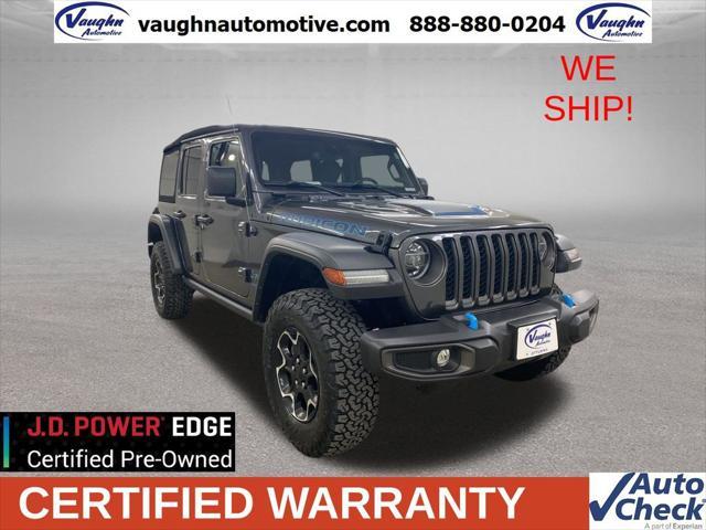 used 2021 Jeep Wrangler Unlimited car, priced at $34,999