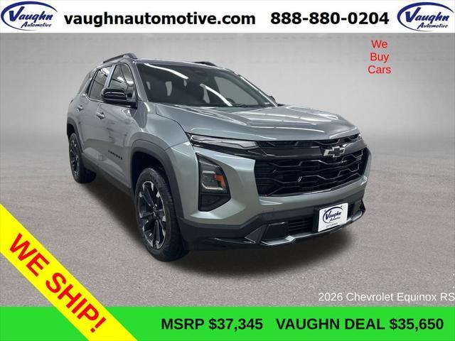 new 2026 Chevrolet Equinox car, priced at $35,650