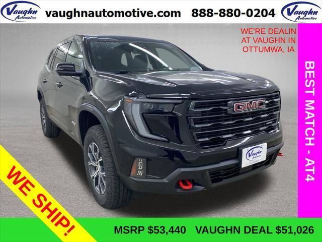 new 2025 GMC Acadia car, priced at $51,026