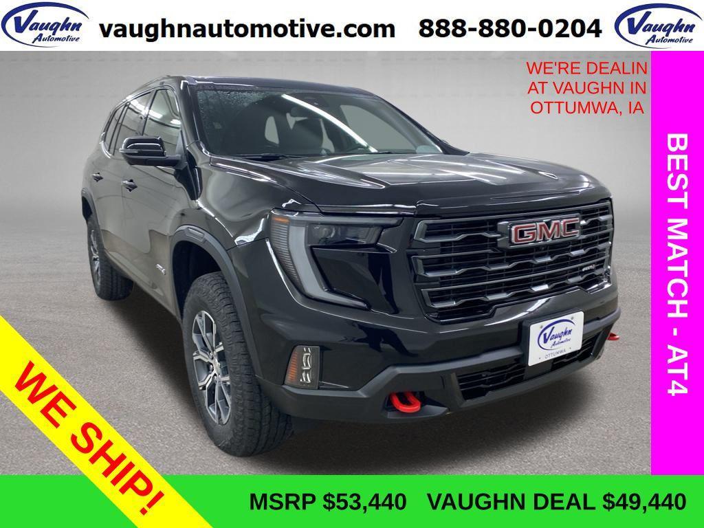 new 2025 GMC Acadia car, priced at $49,440