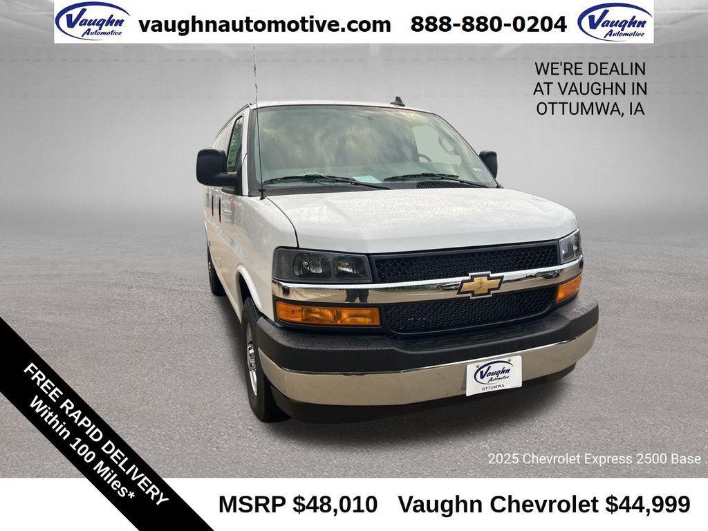 new 2025 Chevrolet Express 2500 car, priced at $44,999