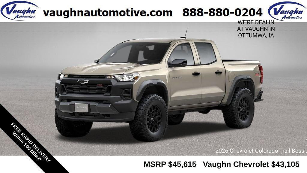 new 2026 Chevrolet Colorado car, priced at $43,105