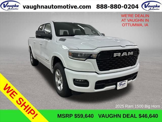 new 2025 Ram 1500 car, priced at $46,640
