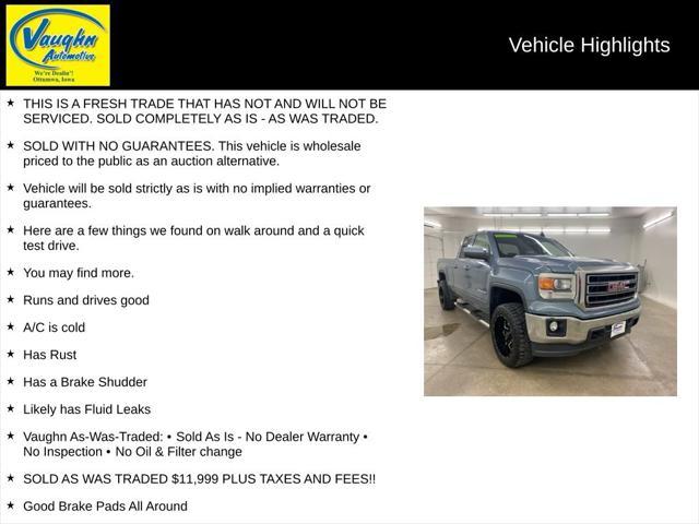 used 2015 GMC Sierra 1500 car, priced at $11,999