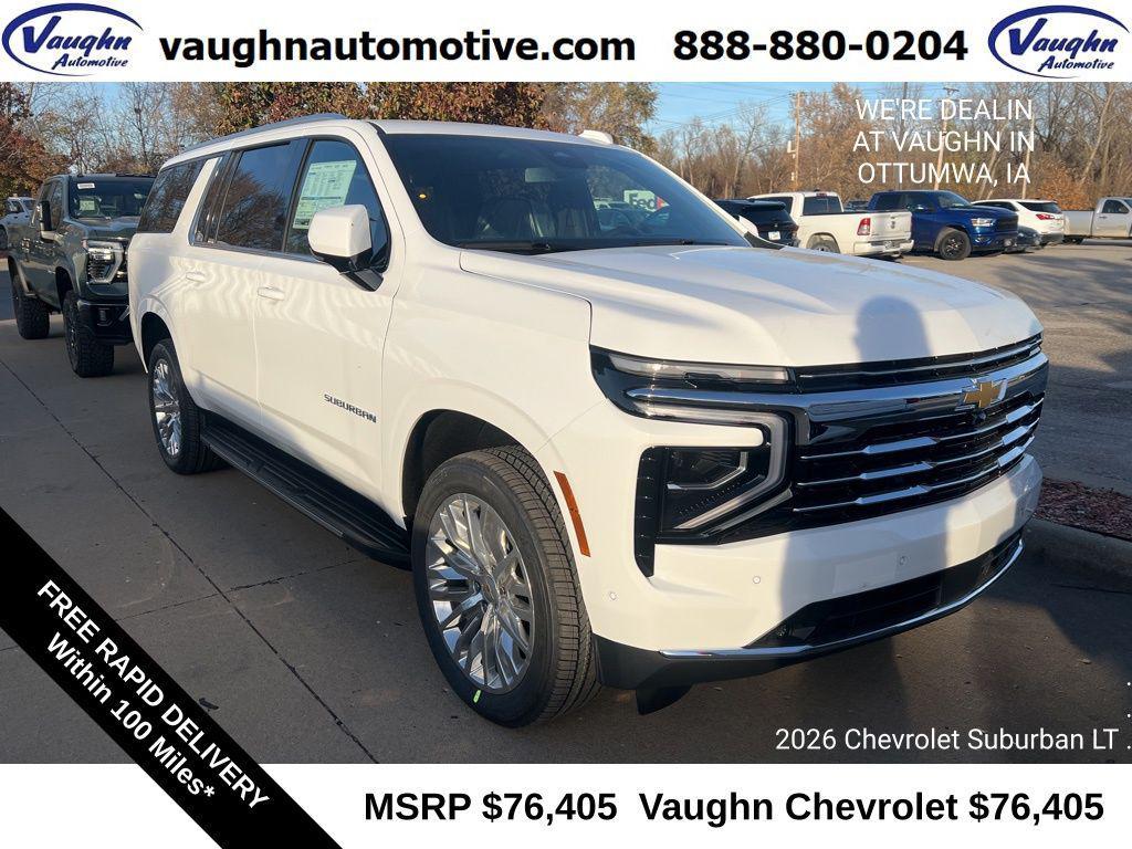 new 2026 Chevrolet Suburban car, priced at $76,405