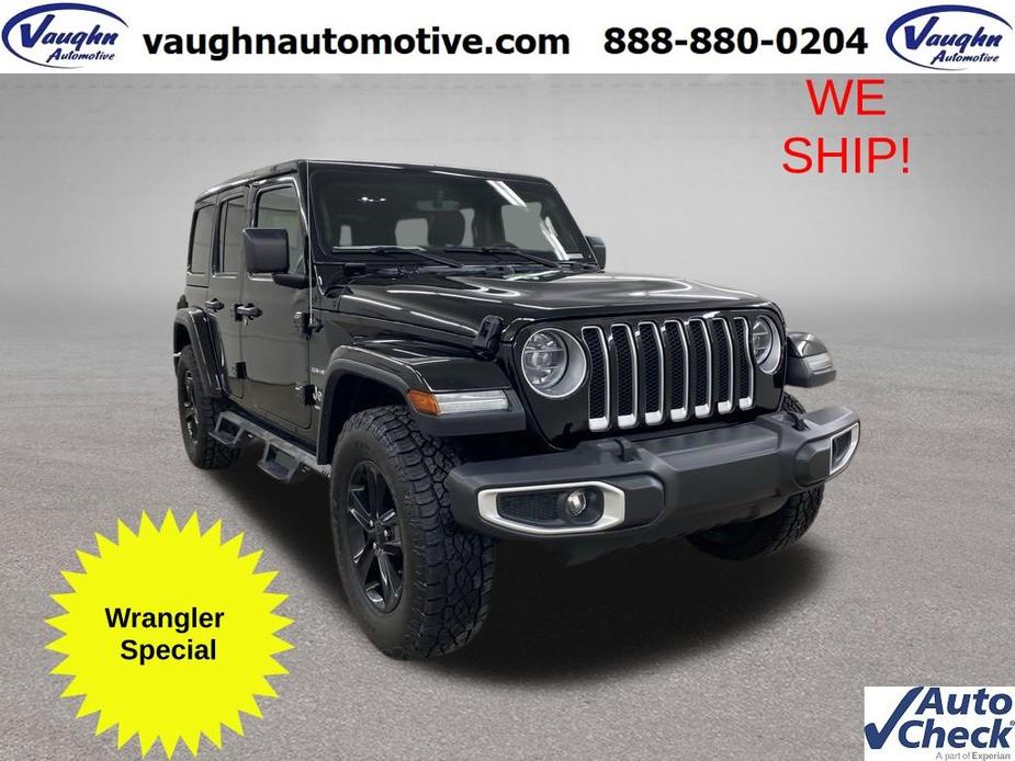 used 2020 Jeep Wrangler Unlimited car, priced at $38,499