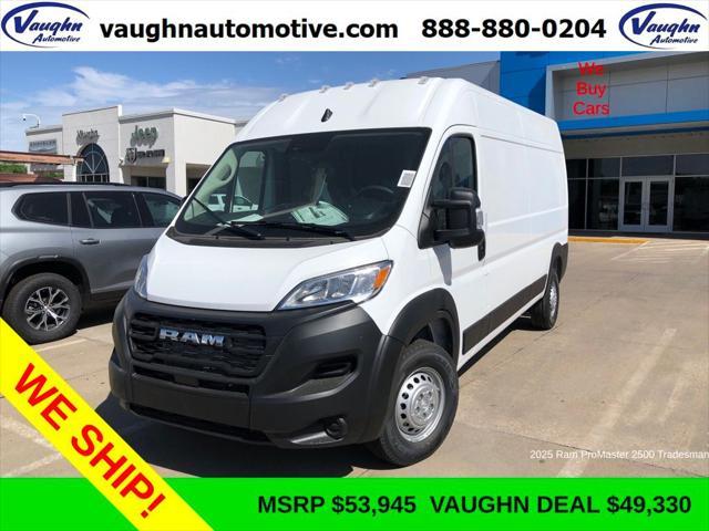 new 2025 Ram ProMaster 2500 car, priced at $49,330