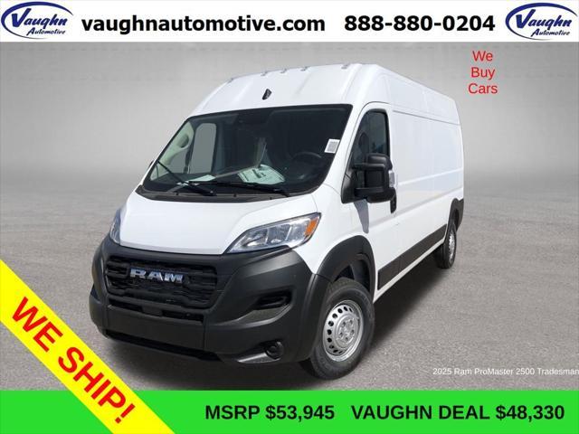 new 2025 Ram ProMaster 2500 car, priced at $48,330
