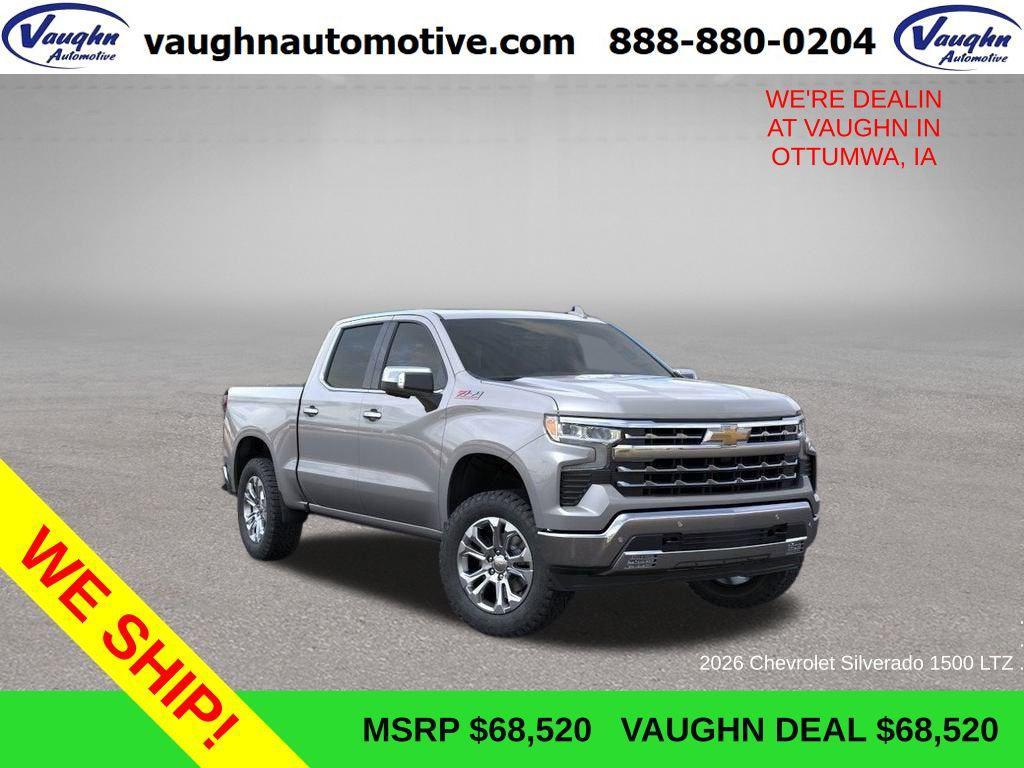 new 2026 Chevrolet Silverado 1500 car, priced at $65,520