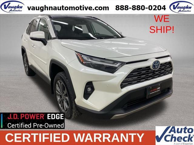 used 2022 Toyota RAV4 Hybrid car, priced at $34,255