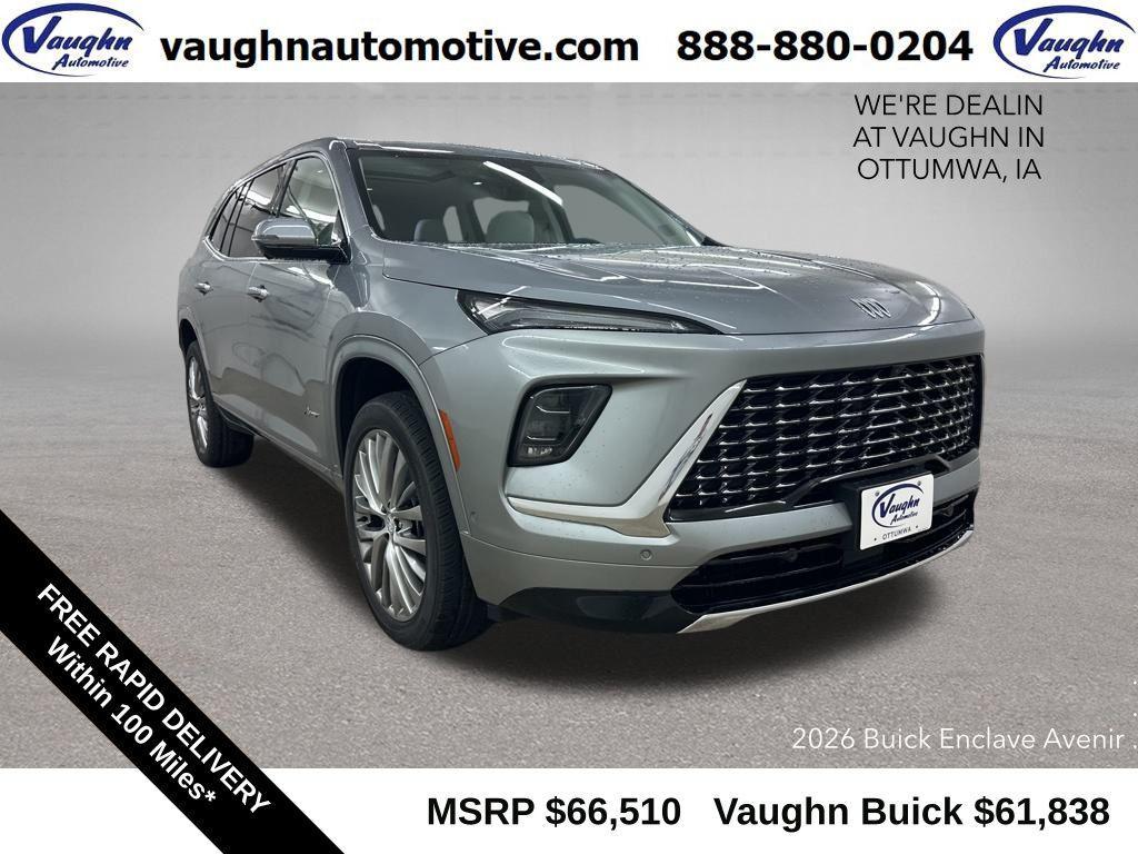 new 2026 Buick Enclave car, priced at $61,838