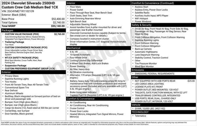 used 2024 Chevrolet Silverado 2500 car, priced at $45,999