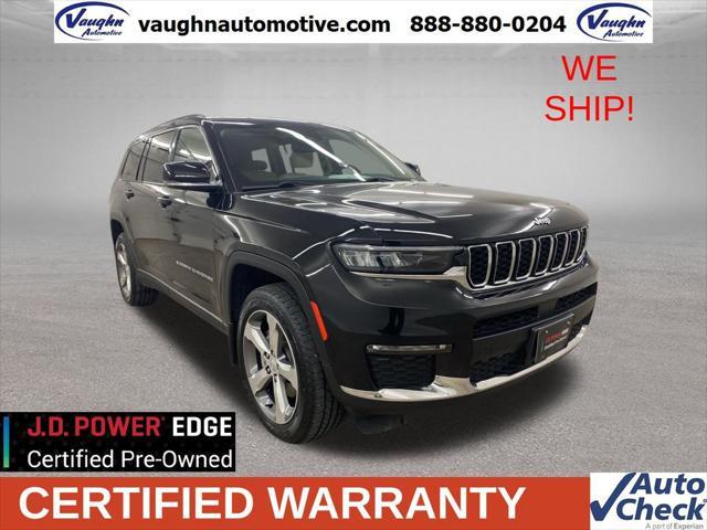 used 2021 Jeep Grand Cherokee L car, priced at $31,799