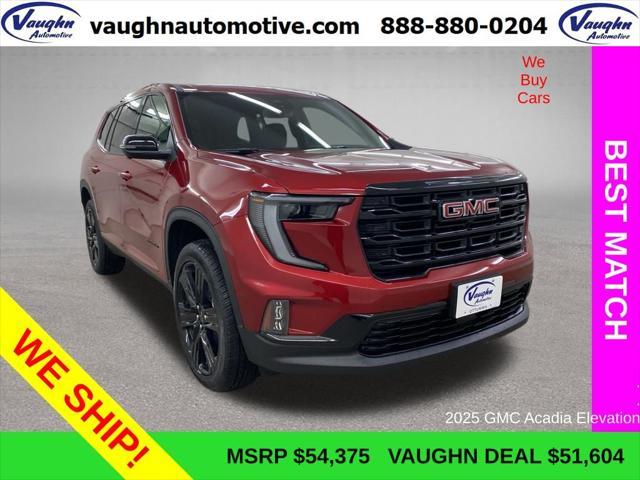 new 2025 GMC Acadia car, priced at $51,604