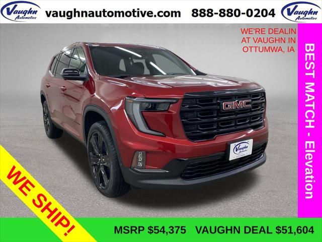 new 2025 GMC Acadia car, priced at $51,604