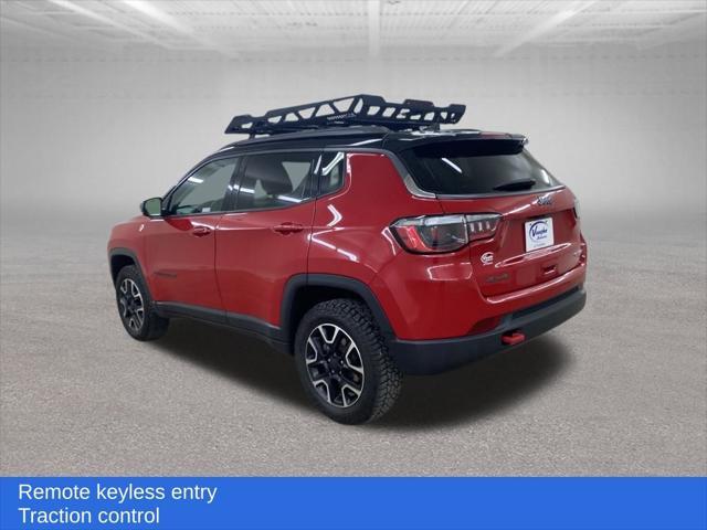used 2021 Jeep Compass car, priced at $15,499