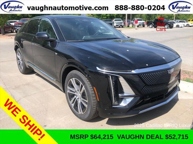new 2025 Cadillac LYRIQ car, priced at $52,715