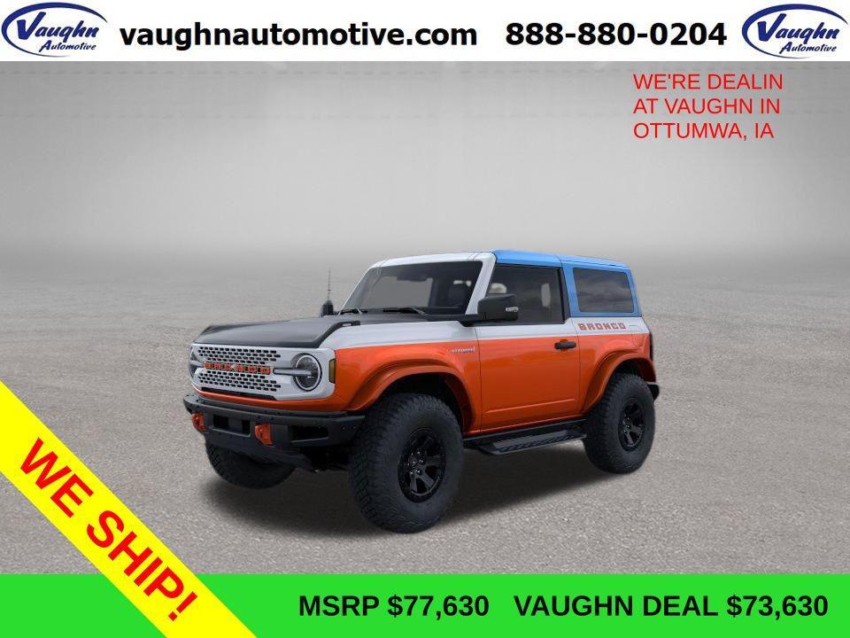 new 2025 Ford Bronco car, priced at $73,630