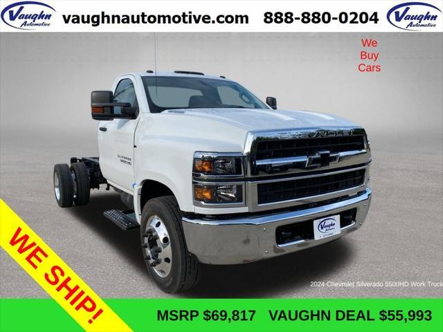 new 2024 Chevrolet Silverado 1500 car, priced at $55,993