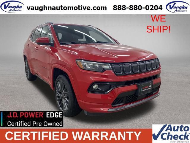 used 2022 Jeep Compass car, priced at $22,499