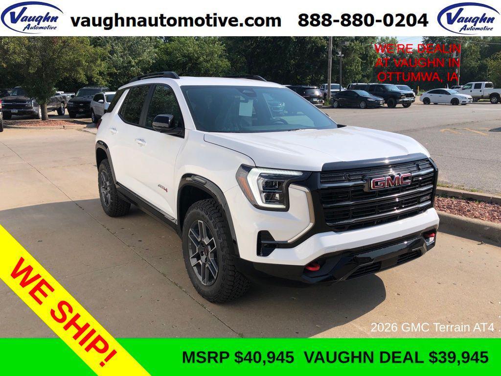 new 2026 GMC Terrain car, priced at $39,945