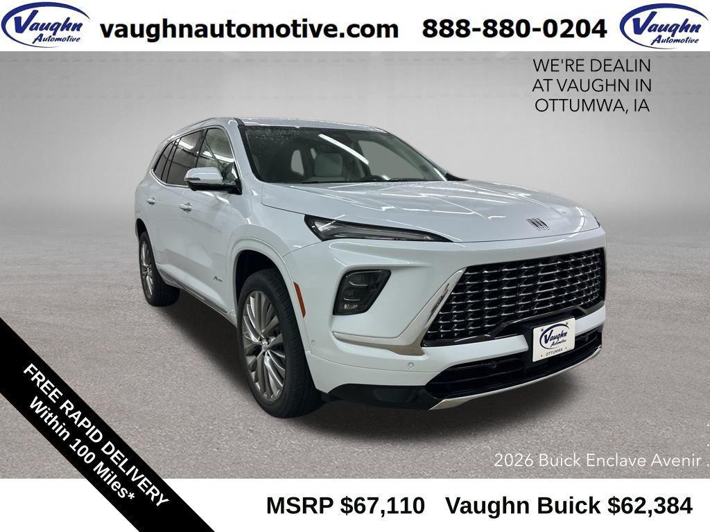 new 2026 Buick Enclave car, priced at $62,384