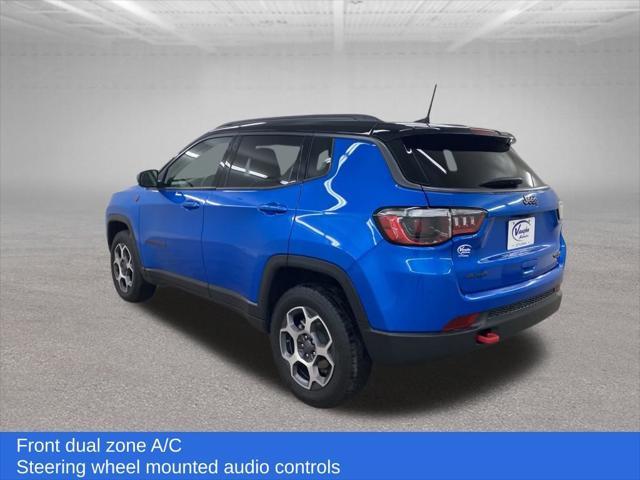 used 2022 Jeep Compass car, priced at $22,499