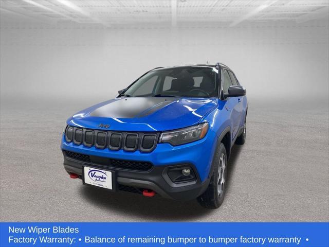 used 2022 Jeep Compass car, priced at $22,499