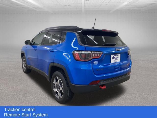 used 2022 Jeep Compass car, priced at $22,499
