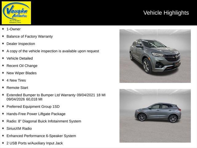 used 2022 Buick Encore GX car, priced at $21,428