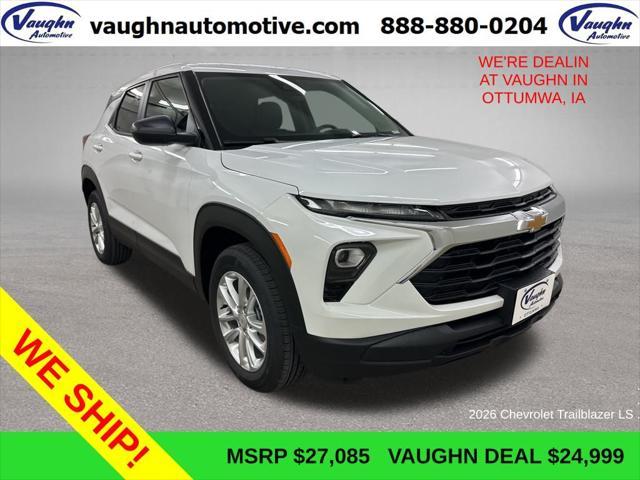 new 2026 Chevrolet TrailBlazer car, priced at $24,999