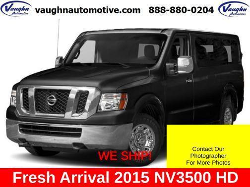 used 2015 Nissan NV Passenger NV3500 HD car, priced at $23,999