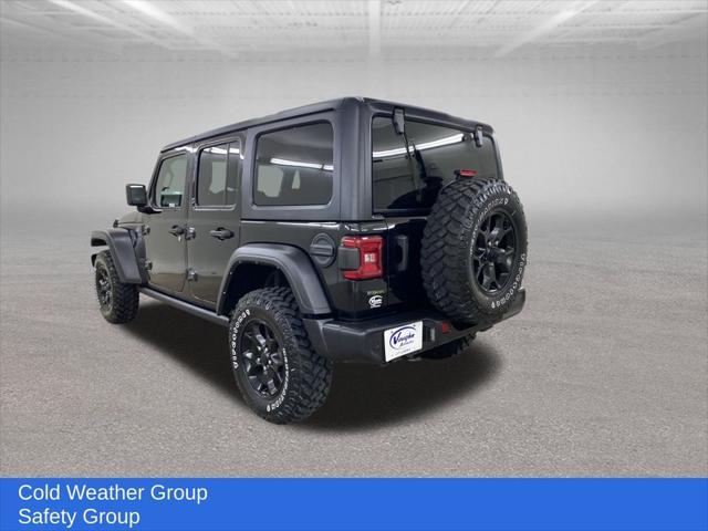 used 2022 Jeep Wrangler car, priced at $33,499