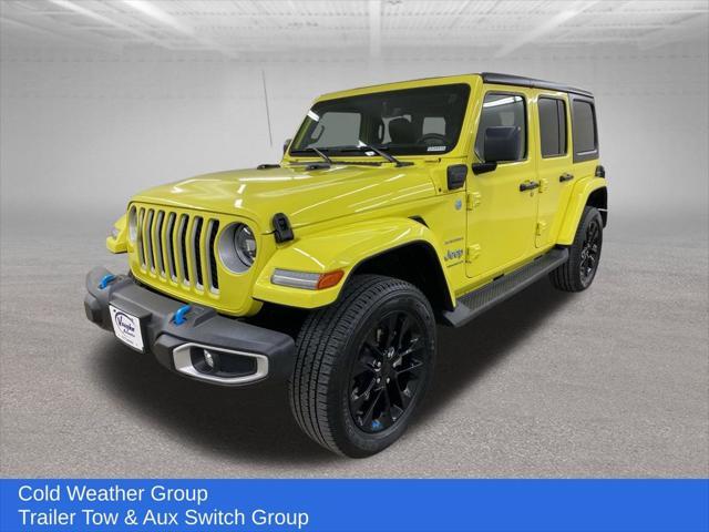 used 2023 Jeep Wrangler 4xe car, priced at $34,999
