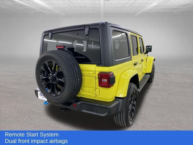 used 2023 Jeep Wrangler 4xe car, priced at $34,999
