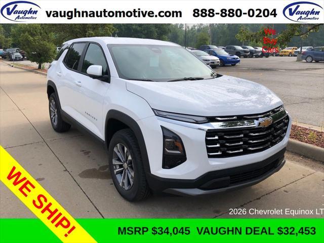 new 2026 Chevrolet Equinox car, priced at $32,453