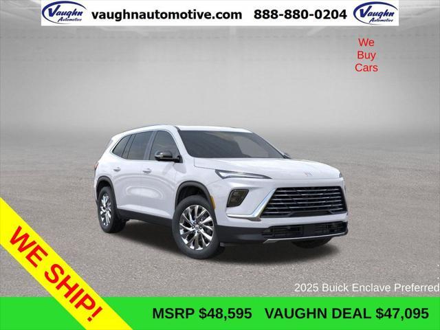 new 2025 Buick Enclave car, priced at $47,095
