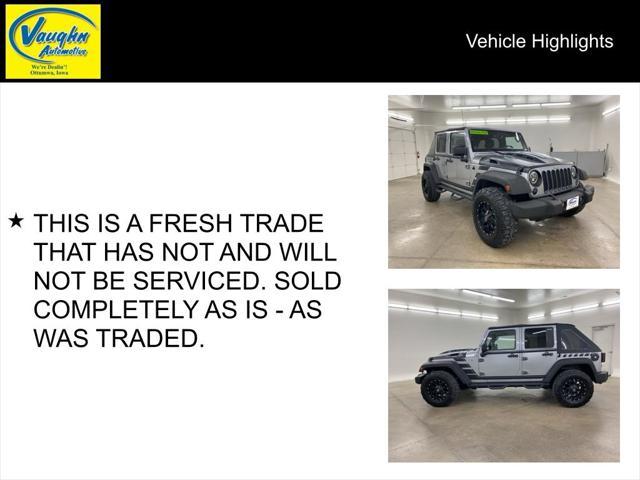 used 2014 Jeep Wrangler Unlimited car, priced at $14,999