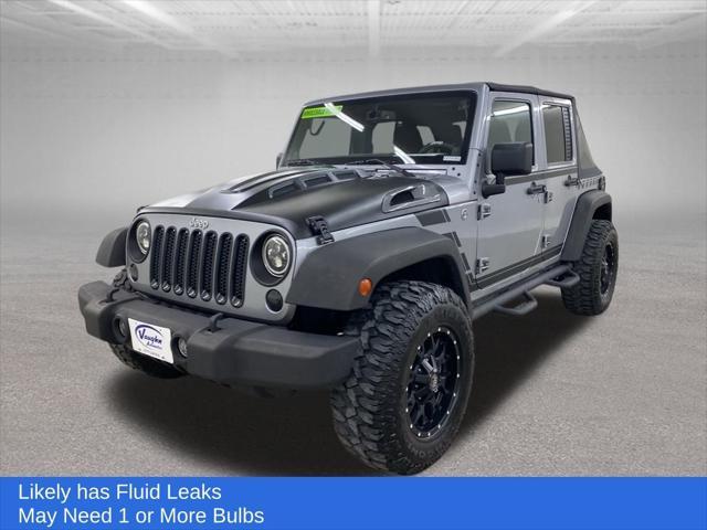 used 2014 Jeep Wrangler Unlimited car, priced at $14,999