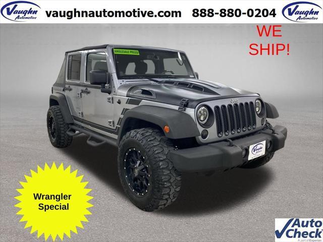 used 2014 Jeep Wrangler Unlimited car, priced at $14,999