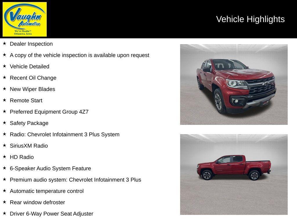 used 2021 Chevrolet Colorado car, priced at $28,399