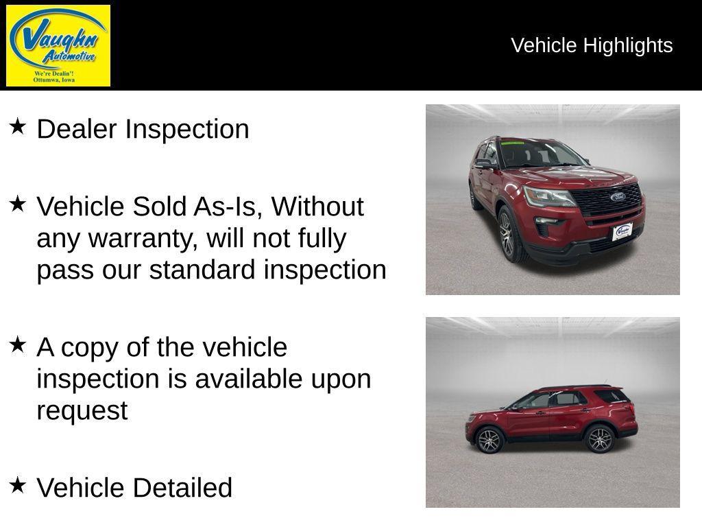 used 2018 Ford Explorer car, priced at $10,000