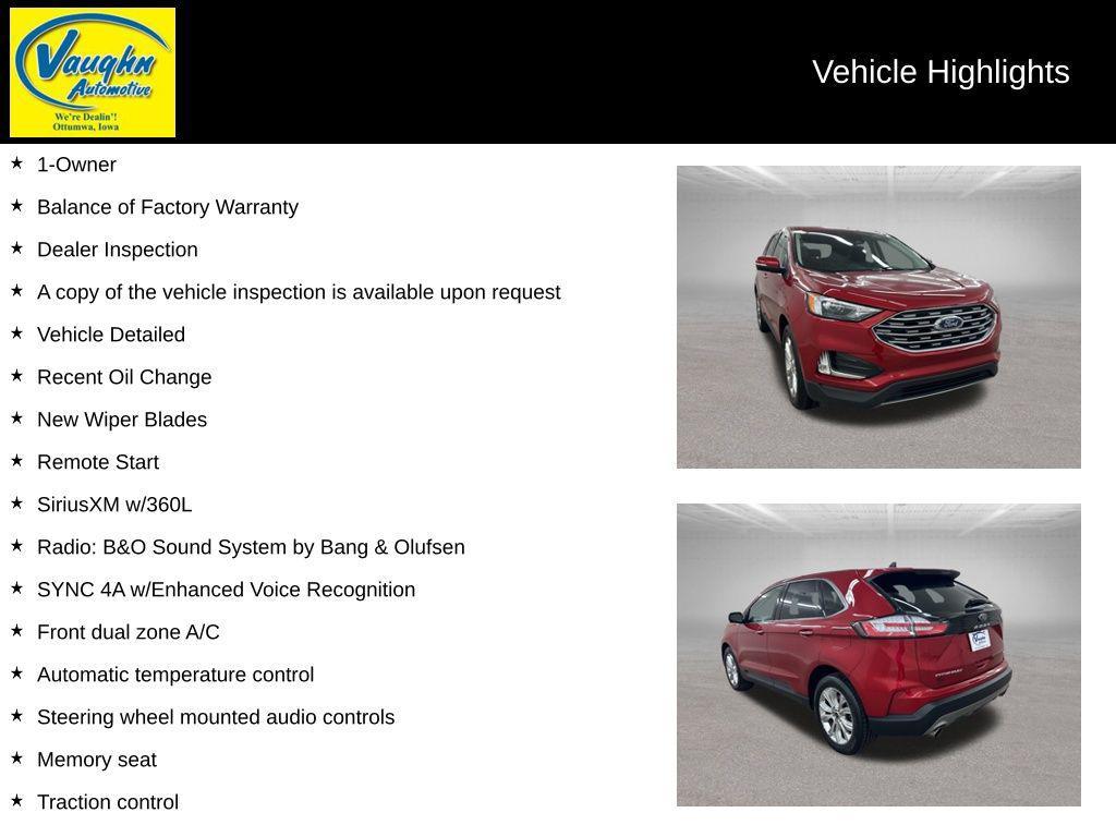 used 2024 Ford Edge car, priced at $27,142