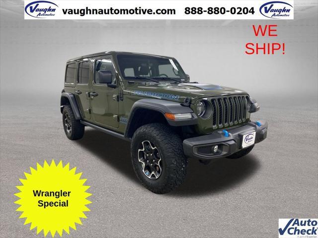 used 2023 Jeep Wrangler 4xe car, priced at $35,499