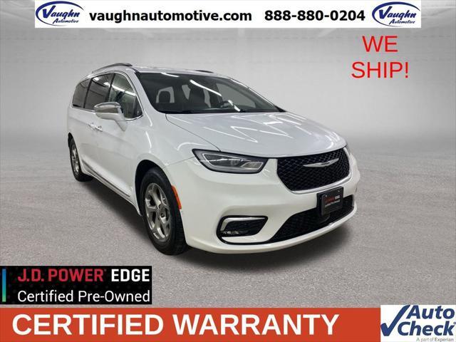 used 2022 Chrysler Pacifica car, priced at $23,999