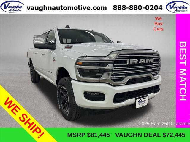 new 2025 Ram 2500 car, priced at $72,445