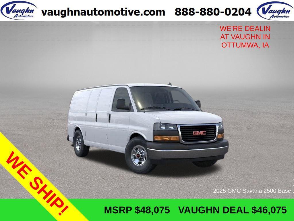 new 2025 GMC Savana 2500 car, priced at $46,075
