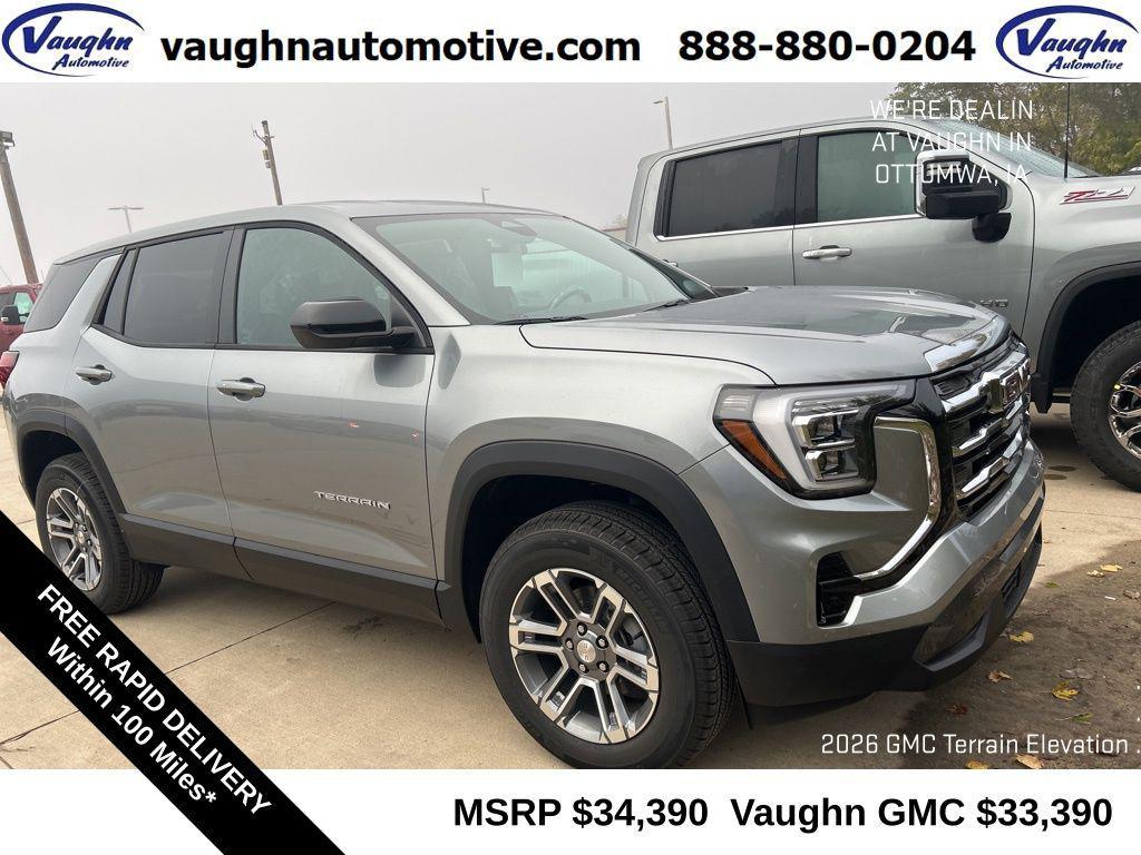 new 2026 GMC Terrain car, priced at $33,390