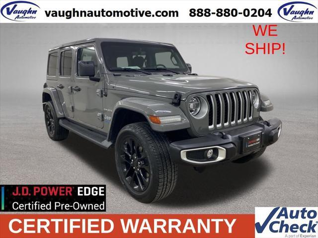 used 2021 Jeep Wrangler Unlimited 4xe car, priced at $32,499